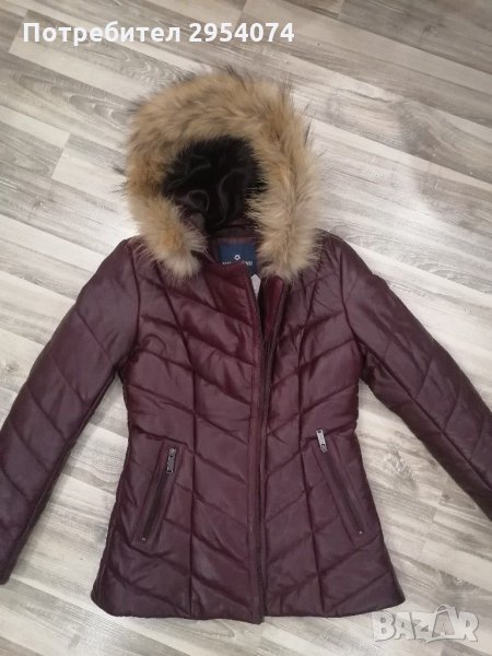 Естествена кожа бордо м/л 255лв, снимка 1