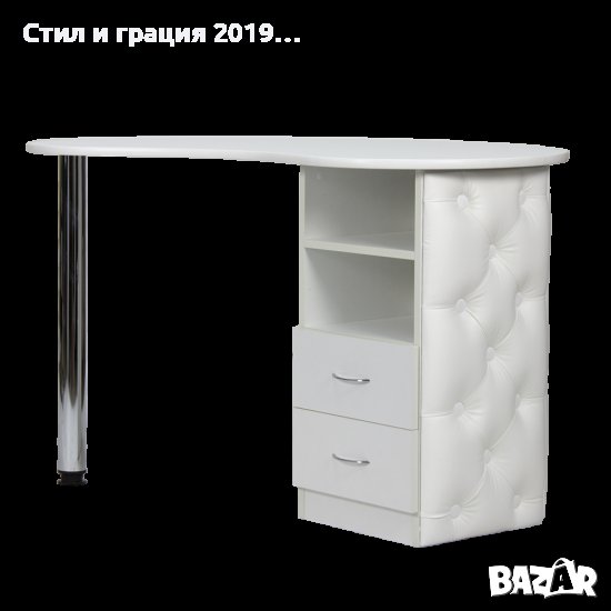 Маса за маникюр Art - различни цветове 65 x 110 x 75 см, снимка 1