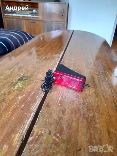 Стара задна светлина велосипед,колело Ruhla, снимка 1