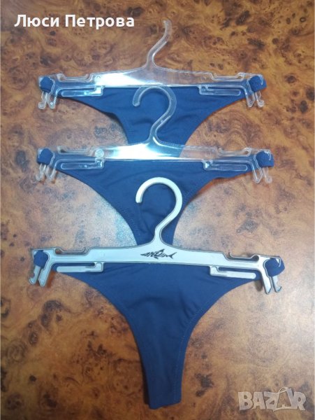 Долнище на бански тип монокини тъмно син цвят Акула, снимка 1