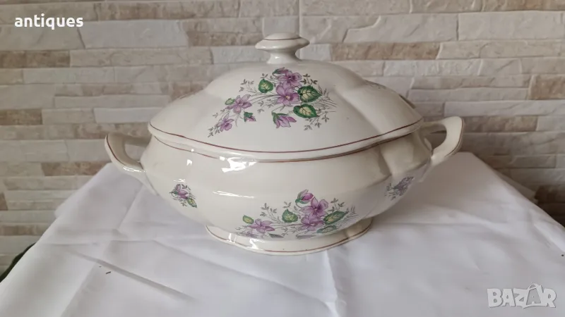 Чисто нов порцеланов супник - Завод Китка - гр.Нови Пазар - №2, снимка 1