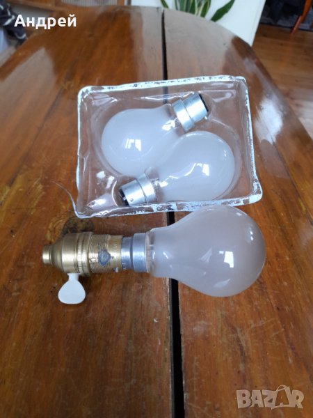 Стара електрическа крушка,крушки,фасонка, снимка 1