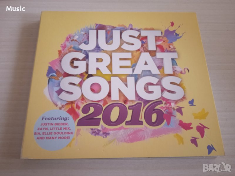 ПРЕДЛОЖЕТЕ ЦЕНА -Just Great Songs 2016 - оригинален двоен диск 2CD, снимка 1