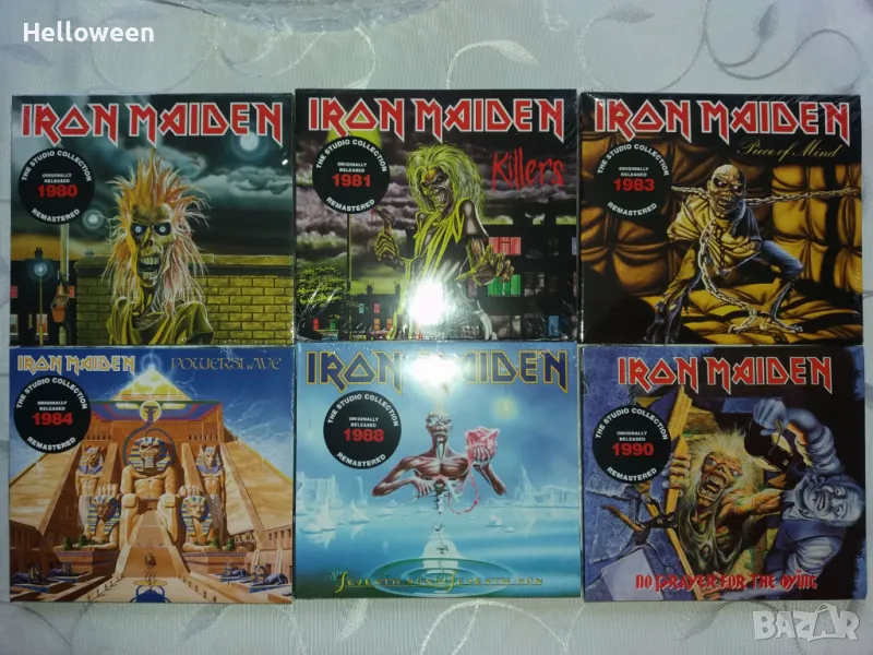 Оригинални Helloween,Slayer,Pantera,Obituary,Death, снимка 1