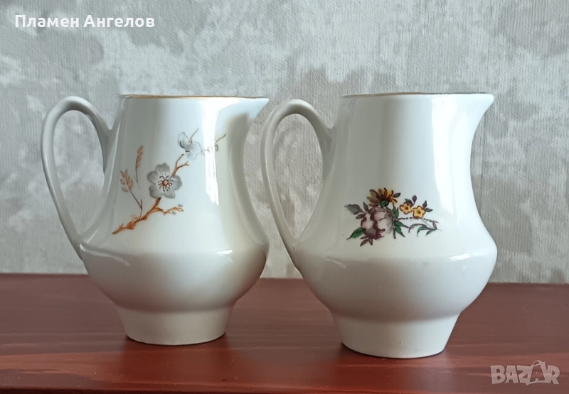 Стар български порцелан -кани, канички, латиери, снимка 1