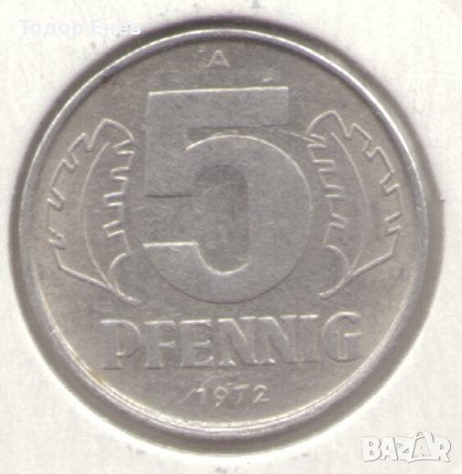 Germany D.R.-5 Pfennig-1972 A-KM# 9, снимка 1