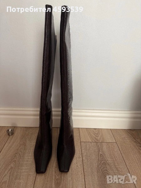 Дълги ботуши с токче от H i M , снимка 1