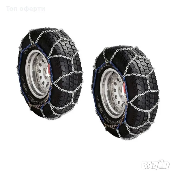Вериги за сняг подходящи за джипове(4х4) и бусове - Меча стъпка (KB255) 15'' - 21'' 2бр.к-т., снимка 1