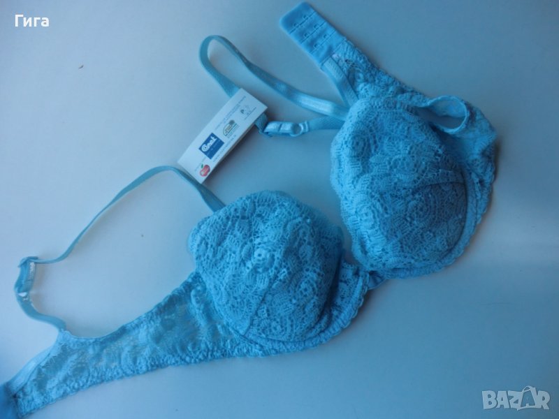 нов светлосин сутиен 70В, снимка 1