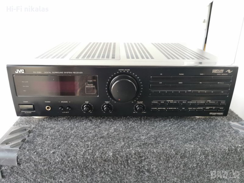 Усилвател Ресийвър съраунд JVC RX-508VBK, снимка 1