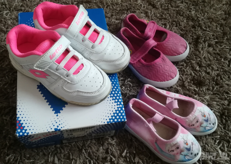 Маратонки Lotto и гуменки за момиче 24-26, снимка 1