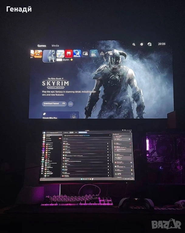 Продавам пълен геймърски сетъп, снимка 1