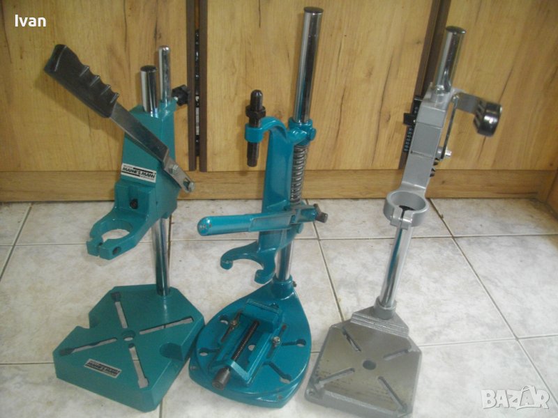 Нова Стойка За Бормашина-Mannesman/Black Decker-с Менгеме/Parkside-Герм/Англия-Различни, снимка 1