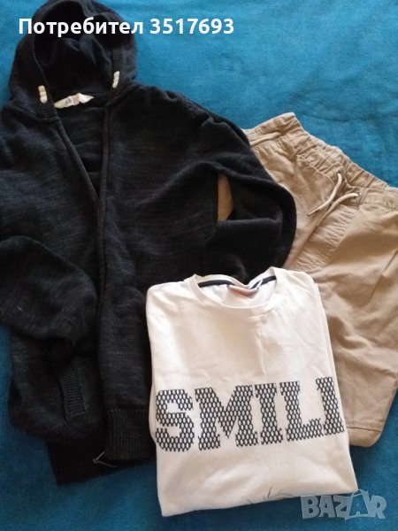 Лот H&M  , Terranova 152 / 158 спортен панталон , блуза , суичър, снимка 1