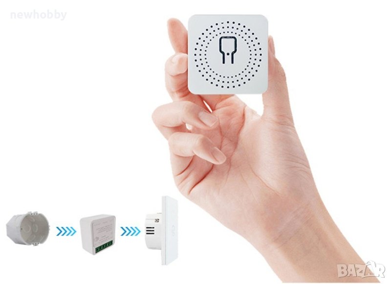 Мини Wi-Fi смарт реле, снимка 1