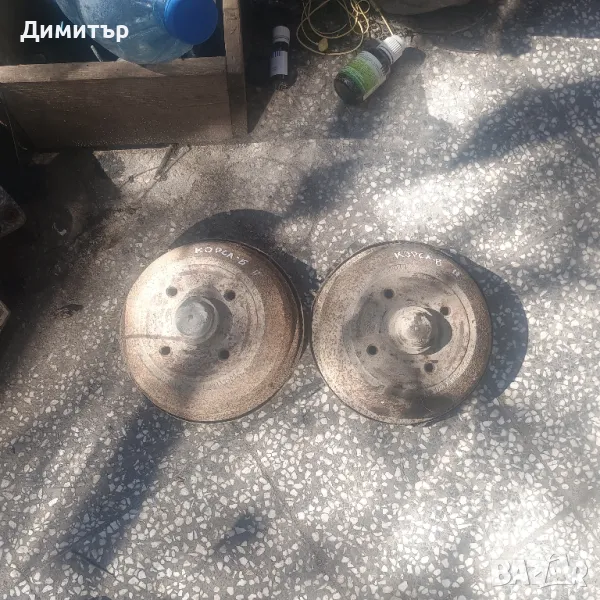 Шенкели + Барабани Задни За Опел Корса Б 1998г / Opel Corsa B 1998y, снимка 1
