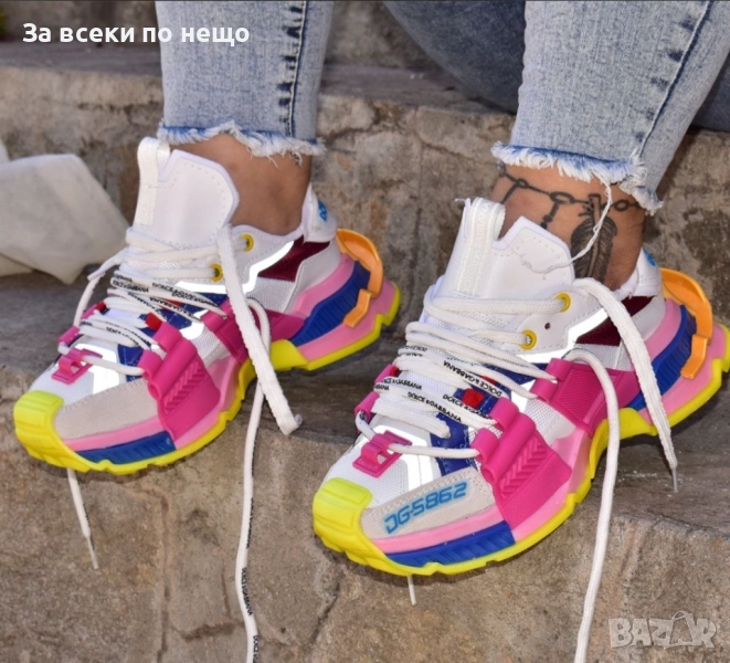 Dolce&Gabbana Дамски Маратонки С Кутия👟Дамски Спортни Обувки Цветни Код S289, снимка 1