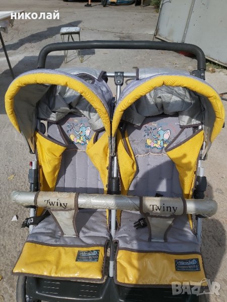 детска количка за близнаци Cipolino, снимка 1