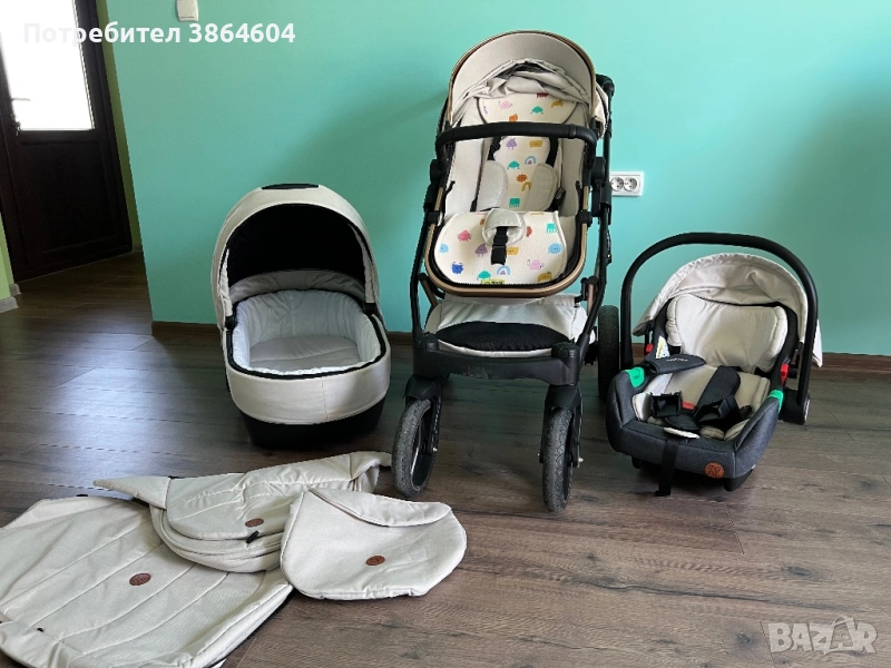 Количка Мони Florence 3  в 1 , снимка 1