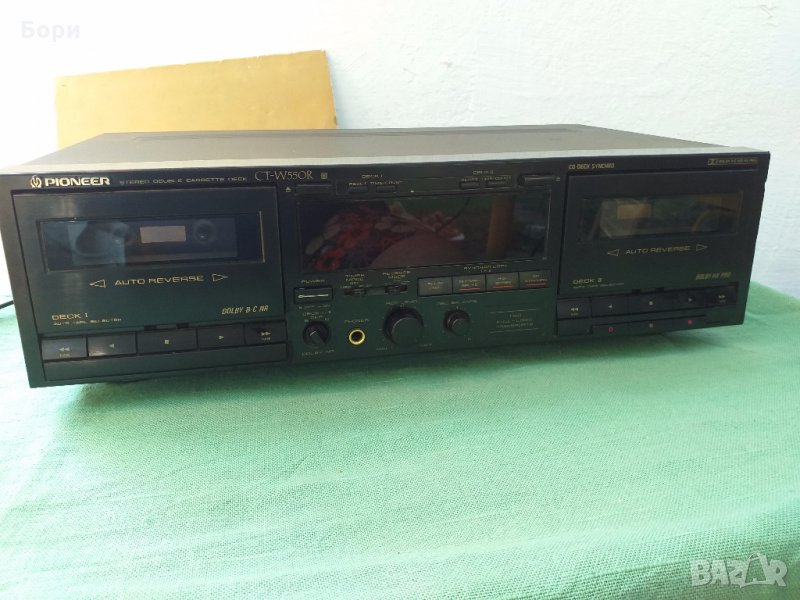 PIONEER CT-W550R / Двукасетен дек, снимка 1