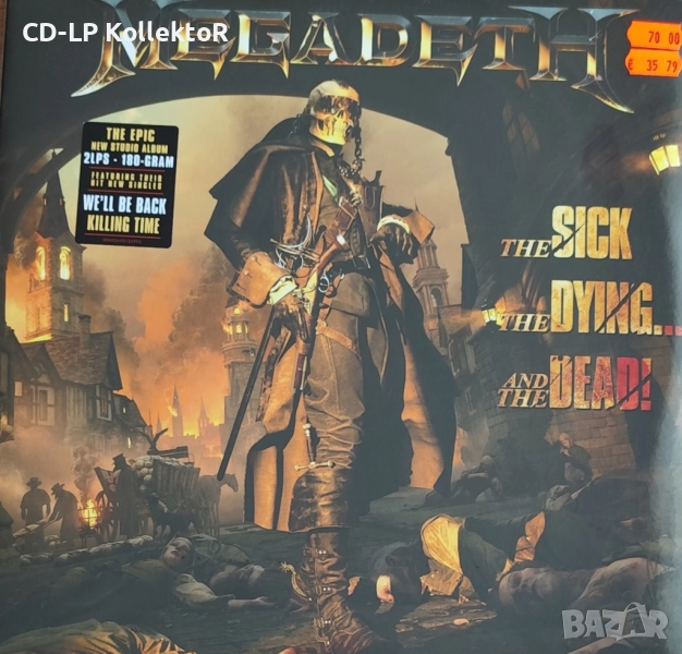 Нов Vinyl (Megadeth - The Sick, The Dying… And The Dead!), снимка 1