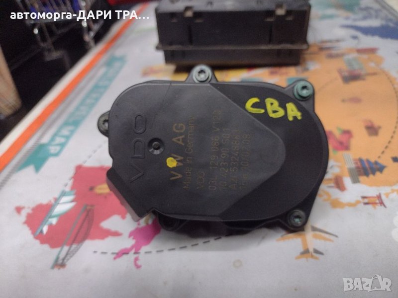 Моторче вихрови клапи за Фолксваген Тоуран 2.0тди СВА, снимка 1