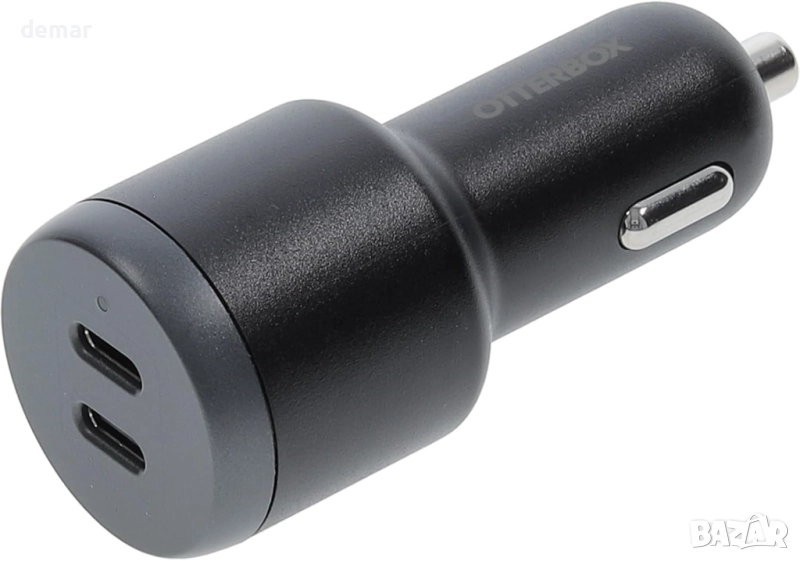 OtterBox Dual USB-C порт за кола 65W, зарядно за кола за смартфони, снимка 1