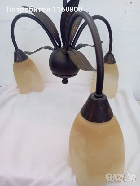 Стар метален полилей, снимка 1