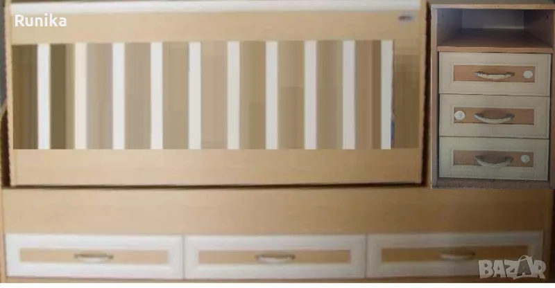 Комбинирано детско легло 3 в 1, снимка 1