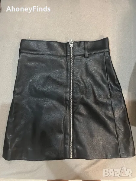 Дамска кожена пола, снимка 1