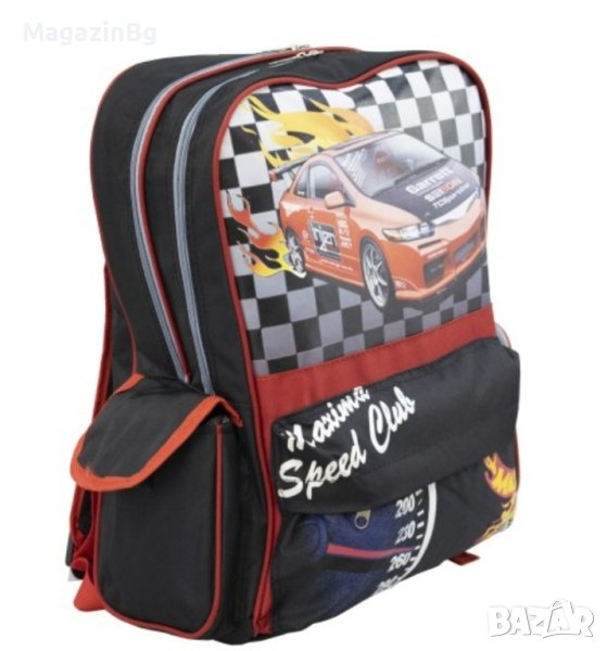 Ученическа раница SPEED CLUB, 44х34x21 см, снимка 1