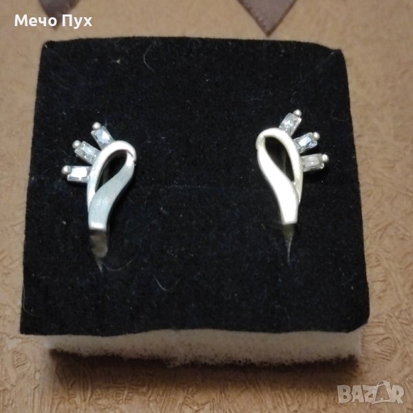 Сребърни обеци (133), снимка 1