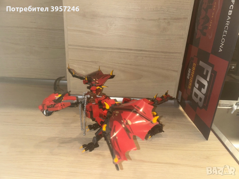 Lego ninjago червен дракон, снимка 1