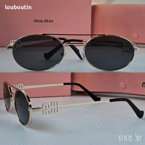 Miu 2024 дамски слънчеви очила елипса, снимка 1