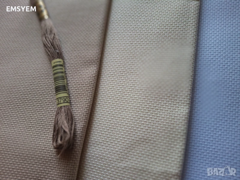 Панама 14,16 18 каунта , бяло , екрю , бежава, сива и черна  , снимка 1