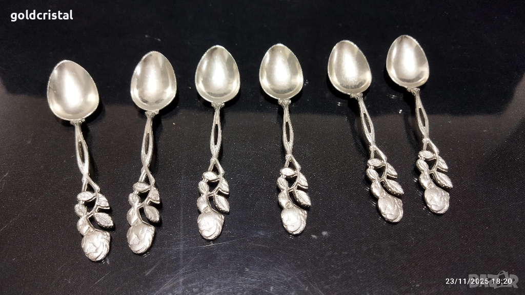 ретро лъжички за кафе , снимка 1