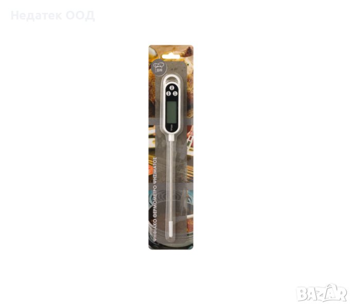 Дигитален термометър, за печене на месо, 25см, снимка 1