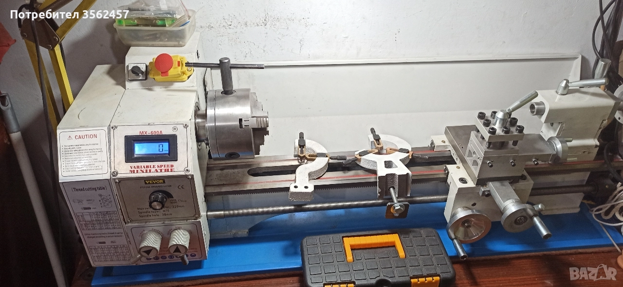 продавам мини струг със сменени лагери и малки подобрения, снимка 1