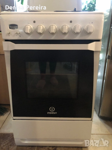 Готварска печка газ и ток, снимка 1