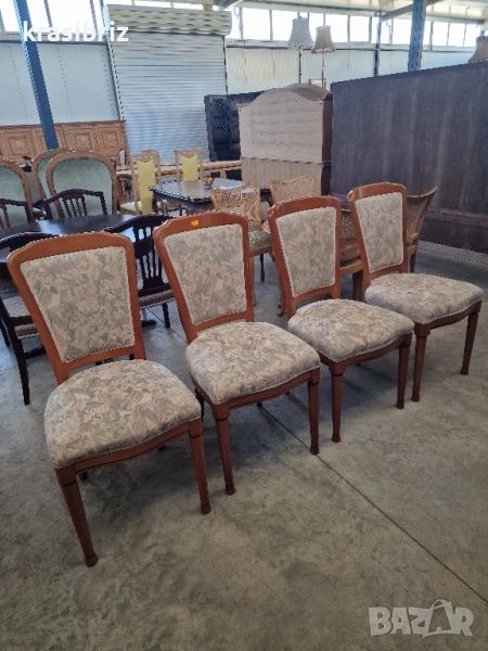 Масивни Столове-4 бр -внос от Германия!ОБЯВЕНАТА ЦЕНА Е ЗА БРОЙ!, снимка 1