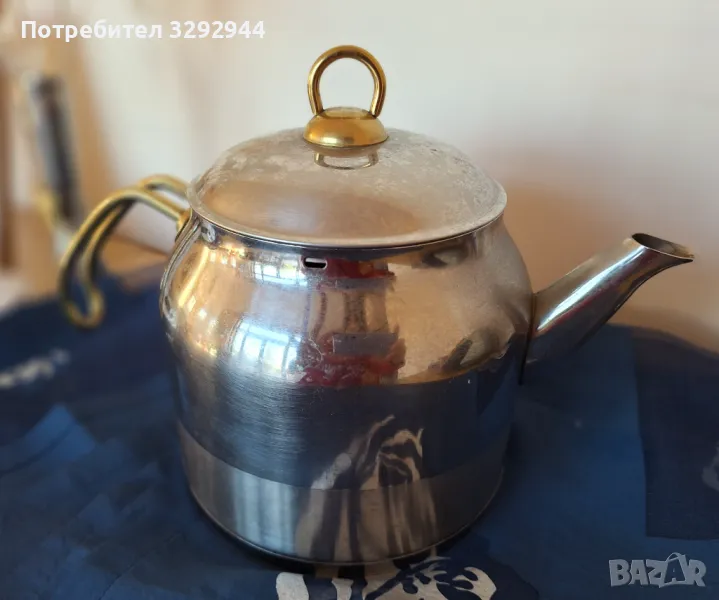 Чайник инокс, снимка 1