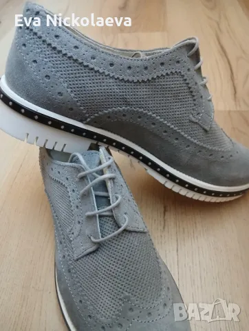 дамски обувки набук, снимка 2 - Дамски ежедневни обувки - 48723200