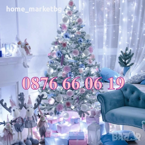 Коледни лампички 100 метра на макара, бяла светлина, водоустойчиви, снимка 2 - Декорация за дома - 52424867