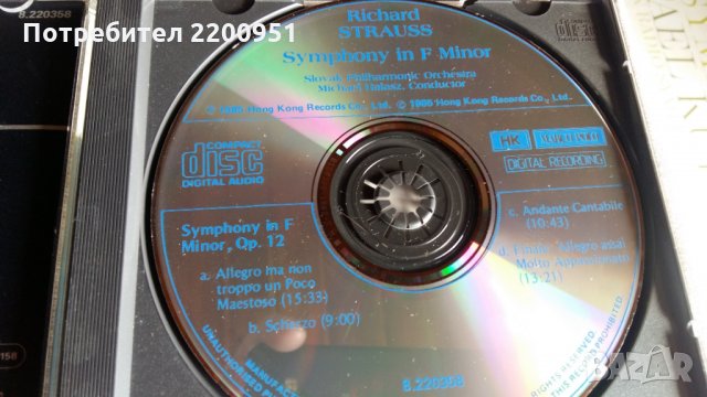 RICHARD STRAUSS, снимка 5 - CD дискове - 31589580