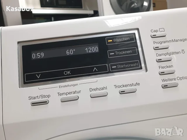 Miele WT1 PowerWash - Пералня със Сушилня Миеле 12м Гаранция, снимка 2 - Перални - 56141586