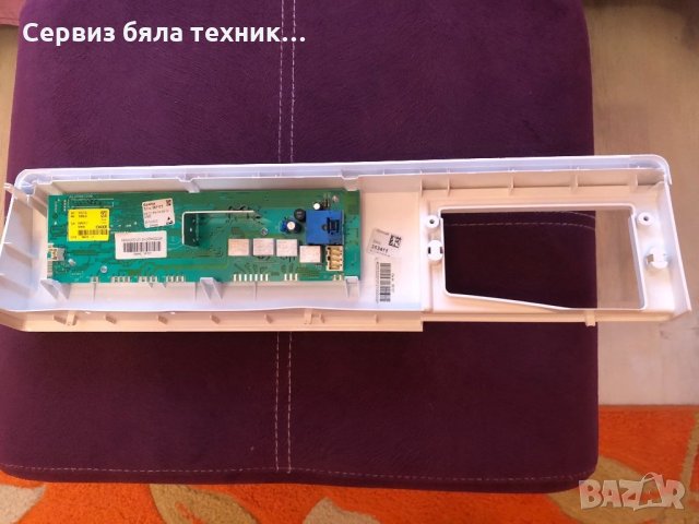 Продавам отлична управляваща платка с предният панел за пералня Gorenje W8424, снимка 2 - Перални - 30212958