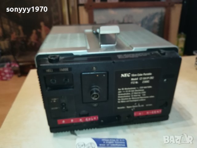 nec color tv-antique 2702241614, снимка 17 - Антикварни и старинни предмети - 44495922