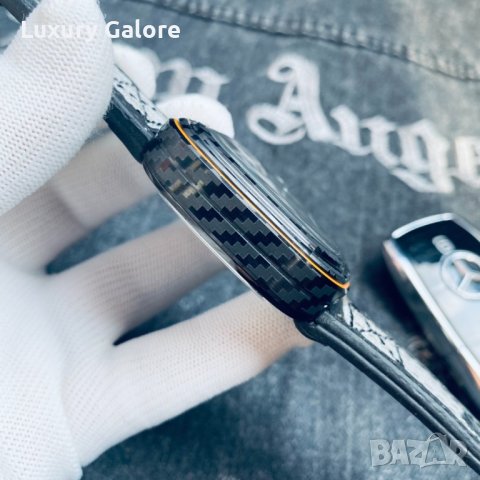 Мъжки часовник SevenFriday P3C/07 Orange Carbon с автоматичен механизъм, снимка 6 - Мъжки - 39335989