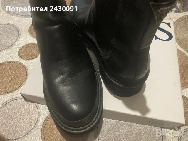 Guess Боти 40  ОРИГИНАЛНИ 100%, снимка 2 - Дамски боти - 47992833