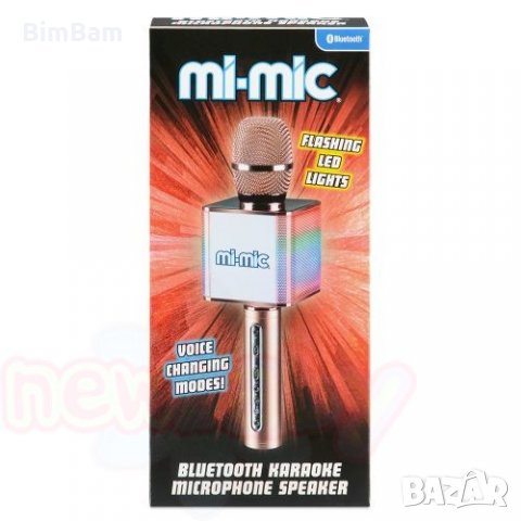 Микрофон с ефекти Мі-Міс Pink, снимка 2 - Музикални играчки - 30945811